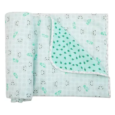 Manta Flanelada Papi Composê Dupla Face Com Estampa Panda Manta Flanelada Papi Composê Dupla Face Com Estampa Panda