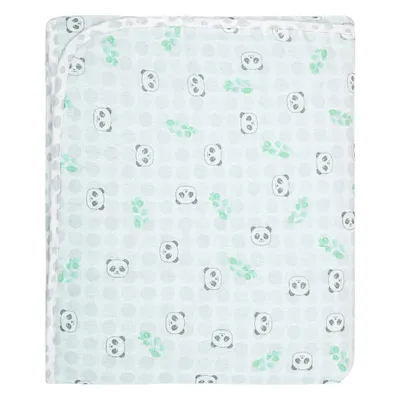 Manta Flanelada Papi Composê Dupla Face Com Estampa Panda Manta Flanelada Papi Composê Dupla Face Com Estampa Panda