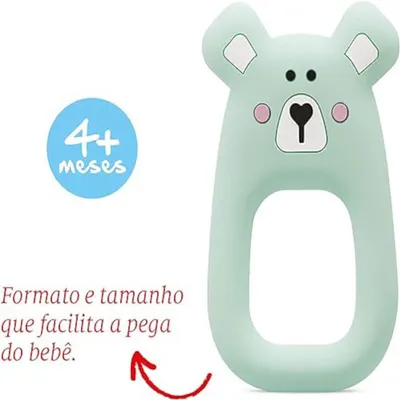 Mordedor Bebê Nuk Comfort Fun Ursinho Mordedor Bebê Nuk Comfort Fun Ursinho