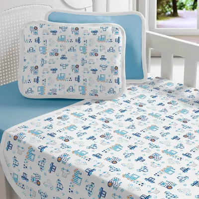 Jogo Lençol Sul Brasil Estampa Baby Móvel Menino Jogo Lençol Sul Brasil Estampa Baby Móvel Menino