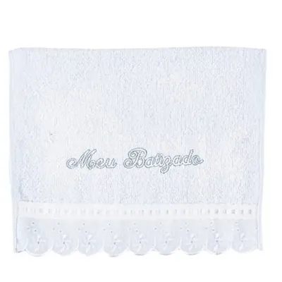 Toalha Batizado Everly Bordado Meu Batizado
