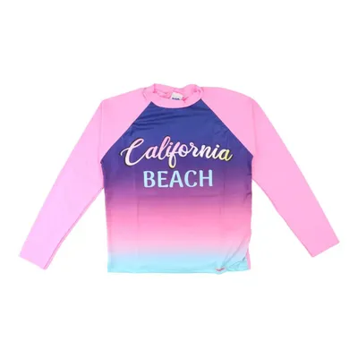 Camiseta Marlan Manga Longa Estampa California Beach Menina Camiseta Marlan Manga Longa Estampa California Beach Menina