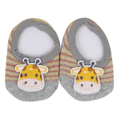 Meia Sapatilha Pimpolho Menino Sortido Com Aplicação