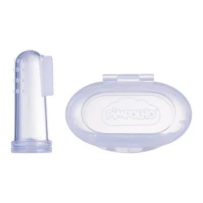 Mordedor Pimpolho Massageador Transparente Unissex