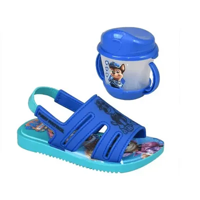 Sandalia Grendene Patrulha Canina Com Copo