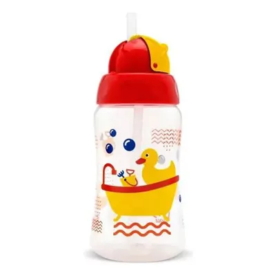 Copo Lolly Com Canudo 300 ML Astronauta Copo Lolly Com Canudo 300 ML Astronauta