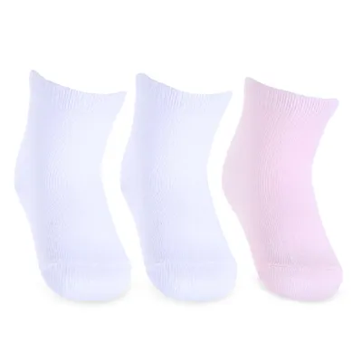 Kit Meia Bebê Pimpolho Menina 03 Unidades 16/20