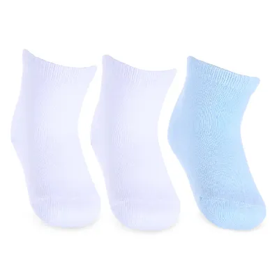 Kit Meia Bebê Pimpolho Menino 03 Unidades 16/20