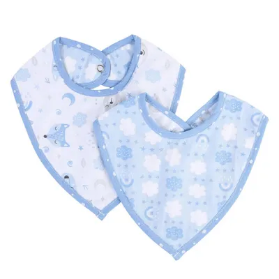 Kit Babador Bandana Baby Gijo Cute Animals - 02 Peças