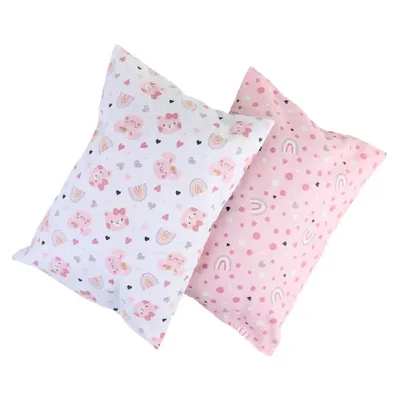 Kit Fronha Baby Gijo Cute Animals Menina 02 Peças Kit Fronha Baby Gijo Cute Animals Menina 02 Peças