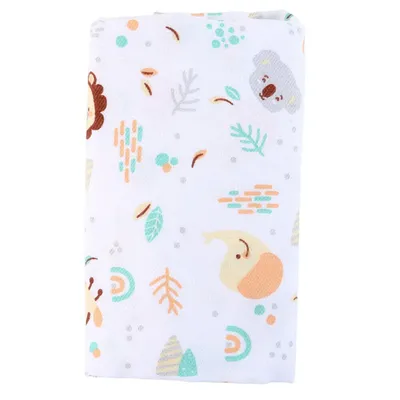 Cueiro Baby Gijo Safari Cute 03 Peças 80cm x 80cm Cueiro Baby Gijo Safari Cute 03 Peças 80cm x 80cm