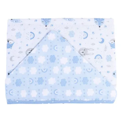 Toalha De Banho Baby Gijo Felpuda Cute Animals Menino 70x90