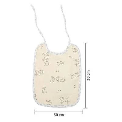 Kit Babador Papi Composê Flanelado e Plastificado - 02 Peças