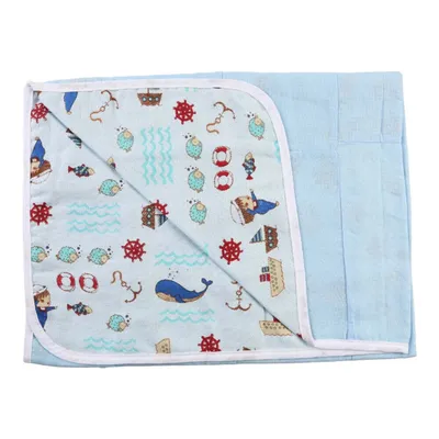 Manta Papi Karinho Com Estampa Menino 90x80 Manta Papi Karinho Com Estampa Menino 90x80