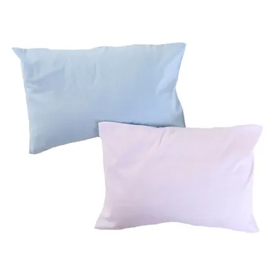 Kit Fronha Papi Malhas Lisa 02 Peças Azul 40 x 28 Kit Fronha Papi Malhas Lisa 02 Peças Azul 40 x 28