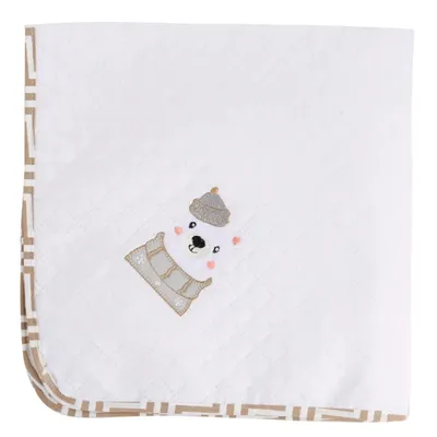 Manta Balu Baby Bordada Martelada