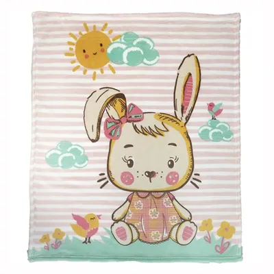 Cobertor Incomfral Baby Joy Microfibra Coelha Cobertor Incomfral Baby Joy Microfibra Coelha