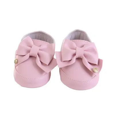 Sapato Fofinho Em Courino Com Laço Sapato Fofinho Em Courino Com Laço