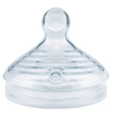 Bico De Mamadeira Bebê Nuk Essence Silicone Fluxo Rápido Bico De Mamadeira Bebê Nuk Essence Silicone Fluxo Rápido