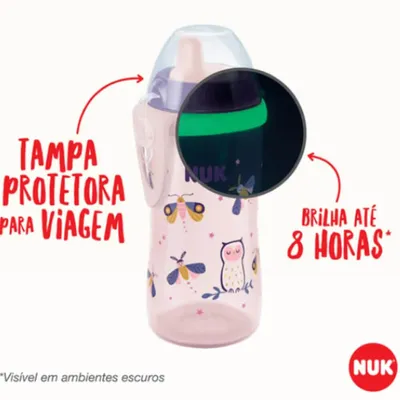 Copo Action Evolution Nuk Com Canudo 230 ML Copo Action Evolution Nuk Com Canudo 230 ML