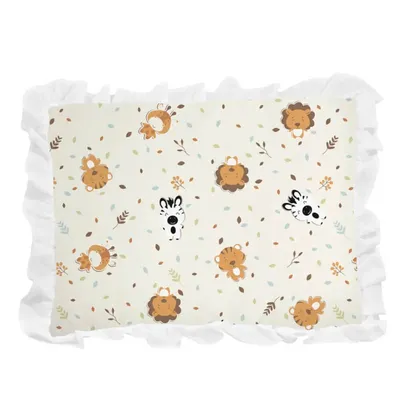 Travesseiro Incomfral Bambi Estampa Safari Folhas