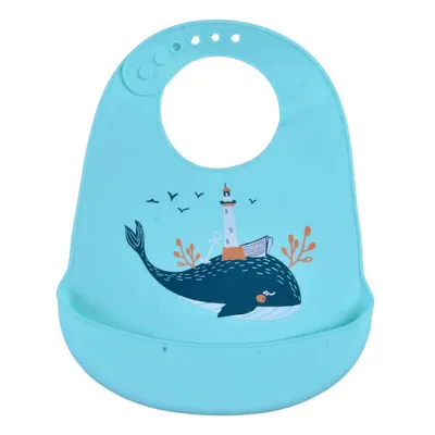 Babador Kababy Estampa Baleia