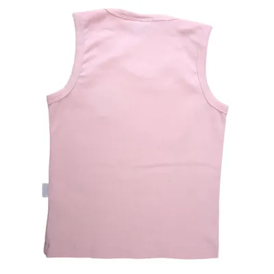 Blusa Regata Infantil Miniclo Estampa Coração Com Lacinho