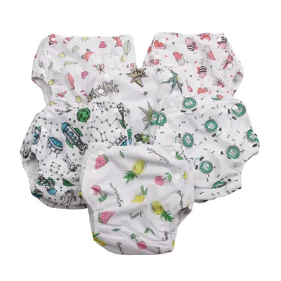 Kit Calça Enxuta Bebê Chumbinho Baby Estampada - 06 Peças