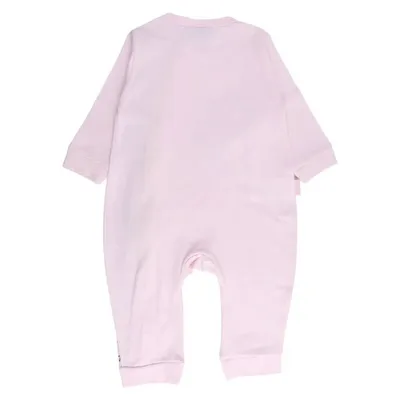 Macacão Longo Bebê Miniclo Gatinha Com Detalhe Estampado