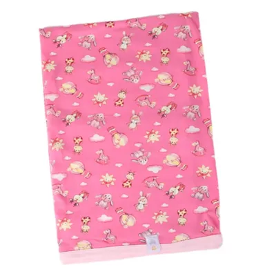 Manta Presente De Anjo Estampa Bichos Brinquedos 80x80 Manta Presente De Anjo Estampa Bichos Brinquedos 80x80