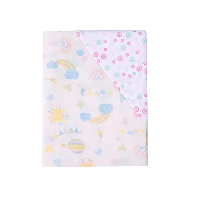 Jogo De Berço Papi Karinho Estampa Solzinho - 02 Peças Jogo De Berço Papi Karinho Estampa Solzinho - 02 Peças