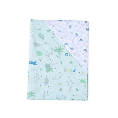 Jogo De Berço Papi Karinho Estampa Dinossauros - 02 Peças Jogo De Berço Papi Karinho Estampa Dinossauros - 02 Peças