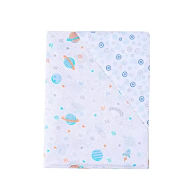 Jogo De Berço Papi Karinho Estampa Planetas - 02 Peças Jogo De Berço Papi Karinho Estampa Planetas - 02 Peças