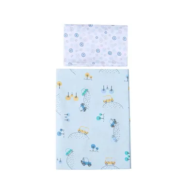 Jogo De Berço Papi Karinho Estampa Bibi - 02 Peças Jogo De Berço Papi Karinho Estampa Bibi - 02 Peças