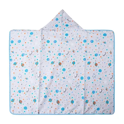 Toalha Felpuda Papi Karinho Capuz Estampa Planetas Toalha Felpuda Papi Karinho Capuz Estampa Planetas