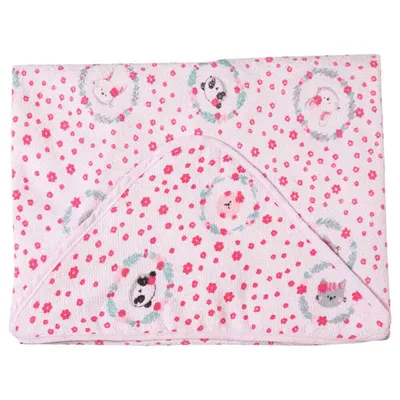 Toalha Felpuda Papizinha Karinho Capuz Estampa Amiguinhas Toalha Felpuda Papizinha Karinho Capuz Estampa Amiguinhas