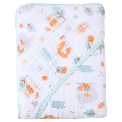 Toalha Soft Especial Papi Karinho Com Capuz Bosque Toalha Soft Especial Papi Karinho Com Capuz Bosque