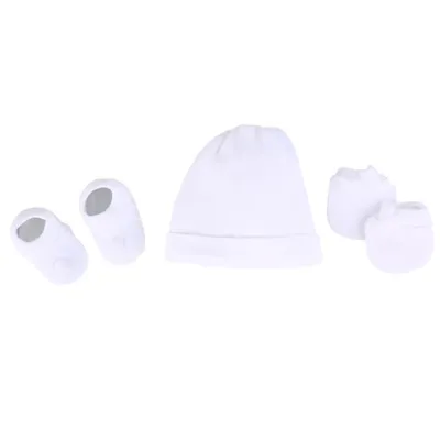 Kit Enxoval Bebê Pimpolho Liso - 03 peças Kit Enxoval Bebê Pimpolho Liso - 03 peças
