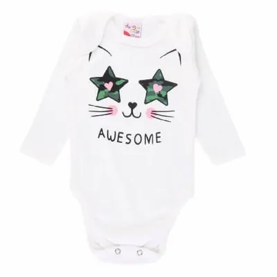 Conjunto Bebê Dengos E Cia Estampa Estrela - 03 Peças