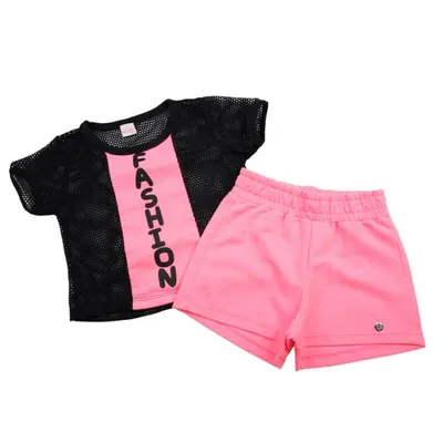 Conjunto Infantil Color Girl Fashion - 03 Peças Conjunto Infantil Color Girl Fashion - 03 Peças