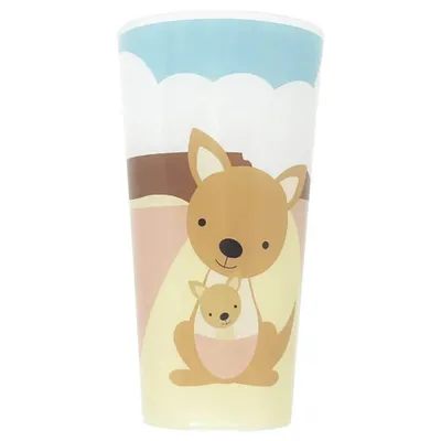 Copo Eco Com Tampa Giro Baby Canguru Cata 400ML Copo Eco Com Tampa Giro Baby Canguru Cata 400ML