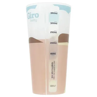 Copo Eco Com Tampa Giro Baby Canguru Cata 400ML Copo Eco Com Tampa Giro Baby Canguru Cata 400ML