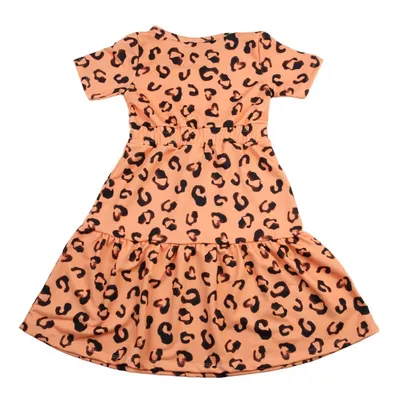 Vestido Infantil Kookabu Estampa Oncinha Com Bolsa Vestido Infantil Kookabu Estampa Oncinha Com Bolsa