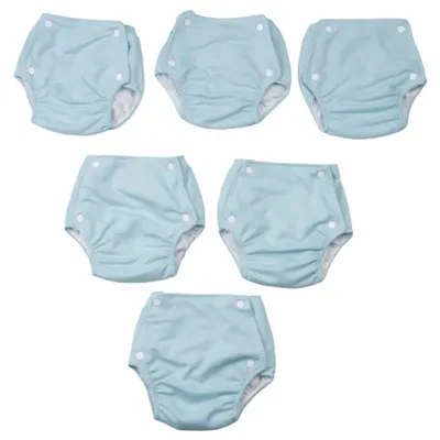 Kit Calça Enxuta Bebê Chumbinho Baby Lisa - 06 Peças Kit Calça Enxuta Bebê Chumbinho Baby Lisa - 06 Peças