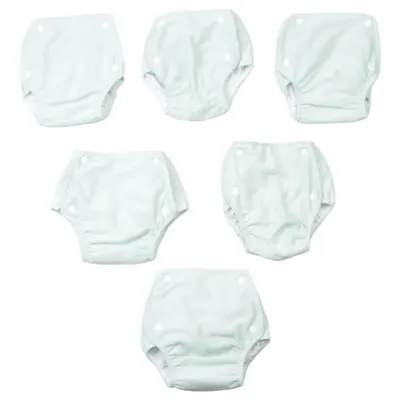 Kit Calça Enxuta Bebê Chumbinho Baby Lisa - 06 Peças Kit Calça Enxuta Bebê Chumbinho Baby Lisa - 06 Peças