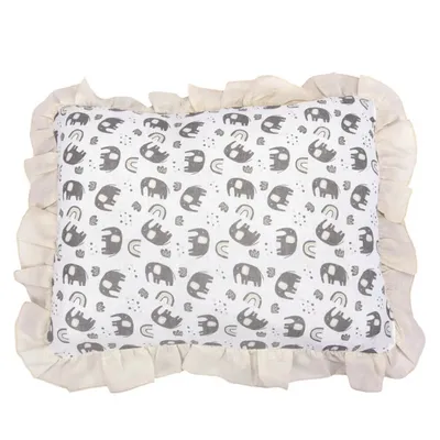 Travesseiro Minasrey Composê Babado Elefante Travesseiro Minasrey Composê Babado Elefante