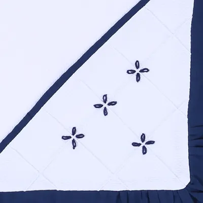 Manta Plush Com Bordado Menino 15253 Manta Plush Com Bordado Menino 15253