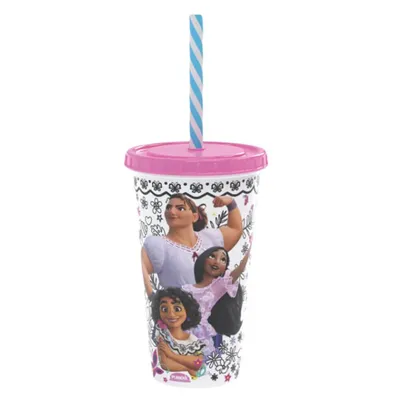 Copo Infantil Plasútil Refri Encanto 500 ml