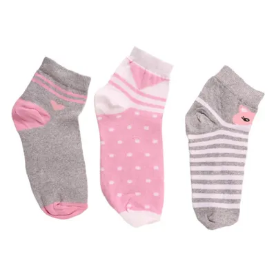 Kit Meia Adulto Rikam Cano Curto - 03 Unidades