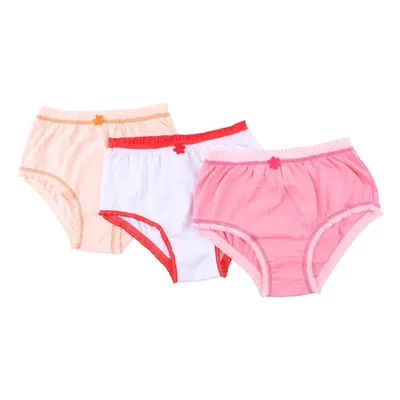 Kit Calcinha Juvenil Kellynha Lisa - 03 Peças